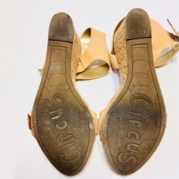 Circus by Sam Edelman Sawyer Wedge Beige Size 9 - Picture 5 of 8